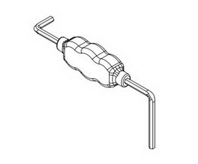 Ключ регулировочный (шестигранник)4 мм GREENTEQ