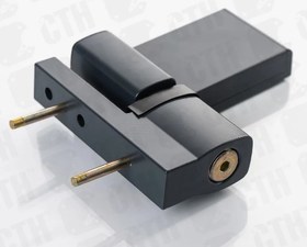 Петля дверная "СТН-1602" антрацит (7016)